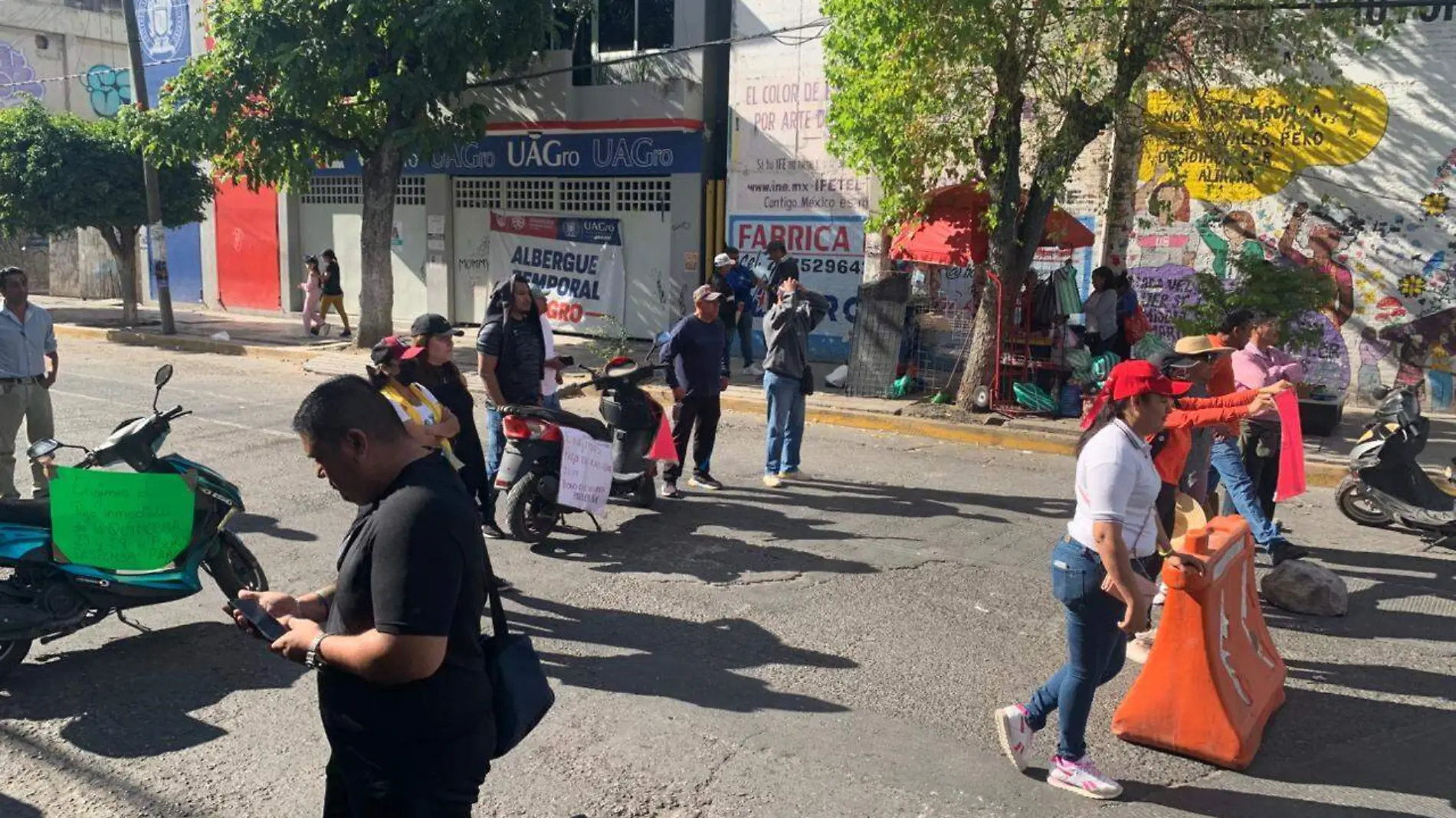 bloqueo en Chilpancingo